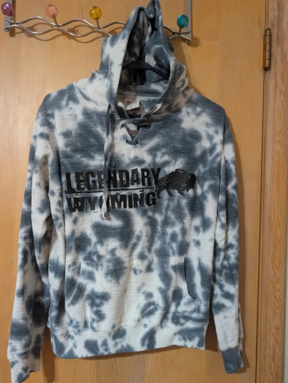 Ragwear Legendary Wyoming Tie-Dye Hoodie Large
